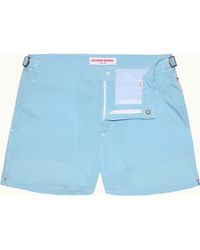 Orlebar Brown - Shorter-Length Seersucker Stripe Swim Shorts - Lyst