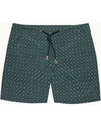 Orlebar Brown - Mid-Length Swim Shorts With Contrast Seam Piping - Lyst