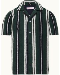Orlebar Brown - Relaxed Fit Short Sleeve Button Through Shirt - Lyst