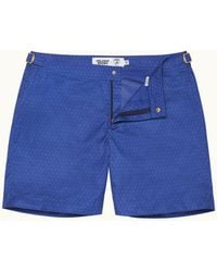 Orlebar Brown - Automobili Lamborghini Hexagon Print Mid-length Swim Shorts - Lyst