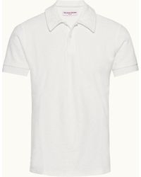 Orlebar Brown - Terry Towelling Polo Designer Polo Shirts - Lyst