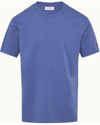 Orlebar Brown - Dark Tailored Cotton T-Shirt - Lyst