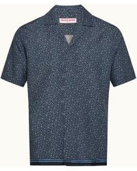 Orlebar Brown - Relaxed Fit Short Sleeve Button Shirt - Lyst