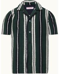 Orlebar Brown - Relaxed Fit Short Sleeve Button Through Shirt - Lyst