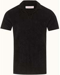 Orlebar Brown - Tailored Fit Cotton Towelling Resort Polo Shirt - Lyst