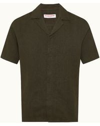 Orlebar Brown - Relaxed Fit Short Sleeve Shirt - Lyst