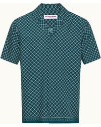 Orlebar Brown - Luxury Printed Lyocell Shirt - Lyst