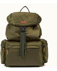 Orlebar Brown Knox Field Green Travel Backpack