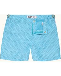 Orlebar Brown - And Automobili Lamborghini Geometric Print Mid-Length Swim Shorts - Lyst