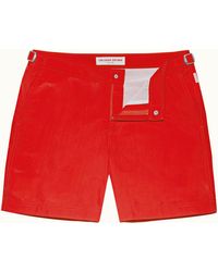 Orlebar Brown Rescue Red Mid-length Swim Shorts