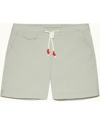 Orlebar Brown - Mid-Length O. B Stripe Drawcord Swim Shorts - Lyst