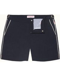 Orlebar Brown - Mid-Length Swim Shorts With Contrast Seam Piping - Lyst