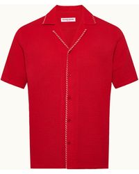 Orlebar Brown - Ruby Short Sleeve Button Up Shirt - Lyst