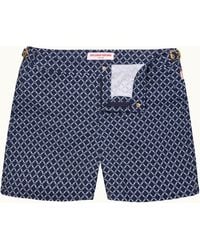 Orlebar Brown - Dark Jacquard Bulldog Swim Shorts - Lyst