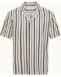 Orlebar Brown - Designer Tailored Fit Button Shirt - Lyst