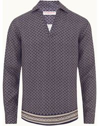 Orlebar Brown - Solmio Print Relaxed Fit Overhead Shirt - Lyst