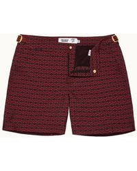 Orlebar Brown - Automobili Lamborghini Hexagon Jacquard Mid-length Swim Shorts - Lyst