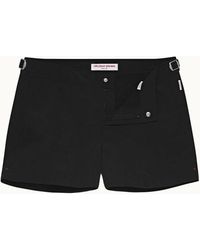 Orlebar Brown - Setter Black Shorter-length Swim Shorts - Lyst