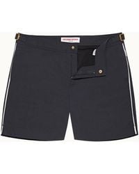 Orlebar Brown - Tape Insert Mid-length Swim Shorts - Lyst