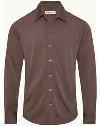 Orlebar Brown - Luxury Merino Shirt - Lyst
