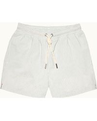 Orlebar Brown - Shorter Length Relaxed Fit Swim Shorts - Lyst