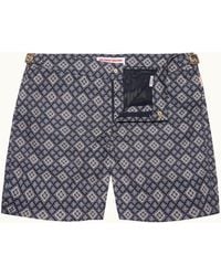 Orlebar Brown - Mid-Length Paisley Season Print Swim Shorts - Lyst