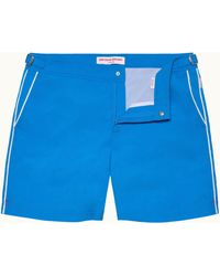 Orlebar Brown - Mid-Length Swim Shorts With Contrast Seam Piping - Lyst
