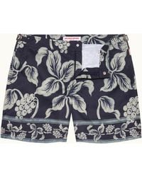 Orlebar Brown - Mid-Length Swim Shorts With Exclusive Petralis Print - Lyst
