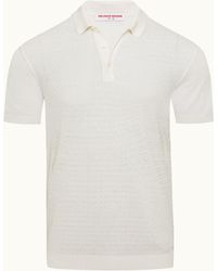 Orlebar Brown - Polo Shirt Soft Silk-Cotton Summer Staple - Lyst