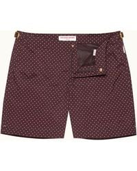 Orlebar Brown - Mid-Length Polka Dot Print Swim Shorts - Lyst