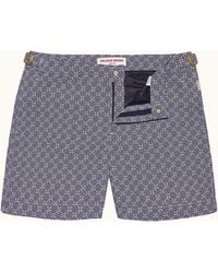 Orlebar Brown - Dark Jacquard Luxury Swim Shorts - Lyst