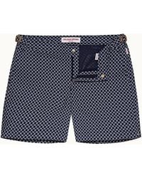 Orlebar Brown - Luxury Geometric Jacquard Bulldog Swim Shorts - Lyst