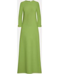 Oscar de la Renta - Butterfly-Detailed 3/4 Sleeve Caftan - Lyst