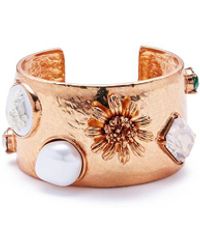 renta oscar bracelets cuff charm