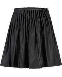 Guess org Skirt Fake Leather Black