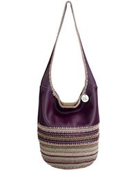 Purple Vanessa Bruno Hobo Bag in Mauve Womens Bags Hobo bags and purses 