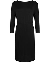 Robe Effie à manches courtes Coton Filippa K en coloris Noir Femme Vêtements Robes Robes de jour et casual 
