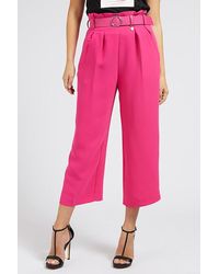 Guess Sarah Trousers Shocking Pink A424
