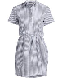 Denham Ellen Dress Ccs Blue Stripe