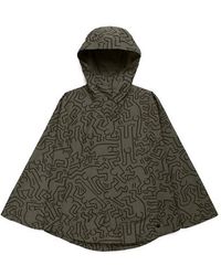 Herschel Supply Co. Poncho Women Forest Night Keith Haring - Multicolour