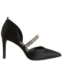 Boden - Crystal Strap Heeled Courts Blk Size 36 - Lyst