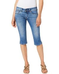 Pepe Jeans Capri and cropped jeans for Women | Online Sale up to 77% off |  Lyst UK