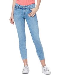Damen Bekleidung Jeans Capri-Jeans und cropped Jeans PAIGE CROPPED HOXTON in Blau 