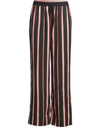 Lanius Trousers, Print: Stripes Print Stripes - Multicolour
