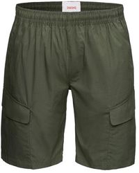 Swims Breeze Cargo Shorts Olive - Green