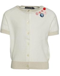 River Woods Comf Round Neck Card Ss White