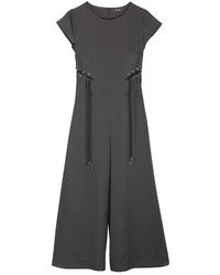 COP.COPINE Combinaison Dress Rhubarbe Black