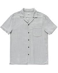 Banks Journal - Brighton - Shortsleeve Shirt Washed Grey - Lyst
