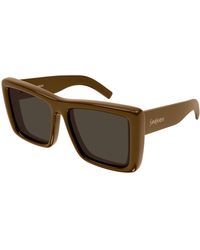 Saint Laurent - Sl 900 Howl 006 Sunglasses Bio-Injected Squared - Lyst