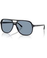 Ray-Ban - Bill Summer Capsule Sunglasses Frame Blue Lenses - Lyst